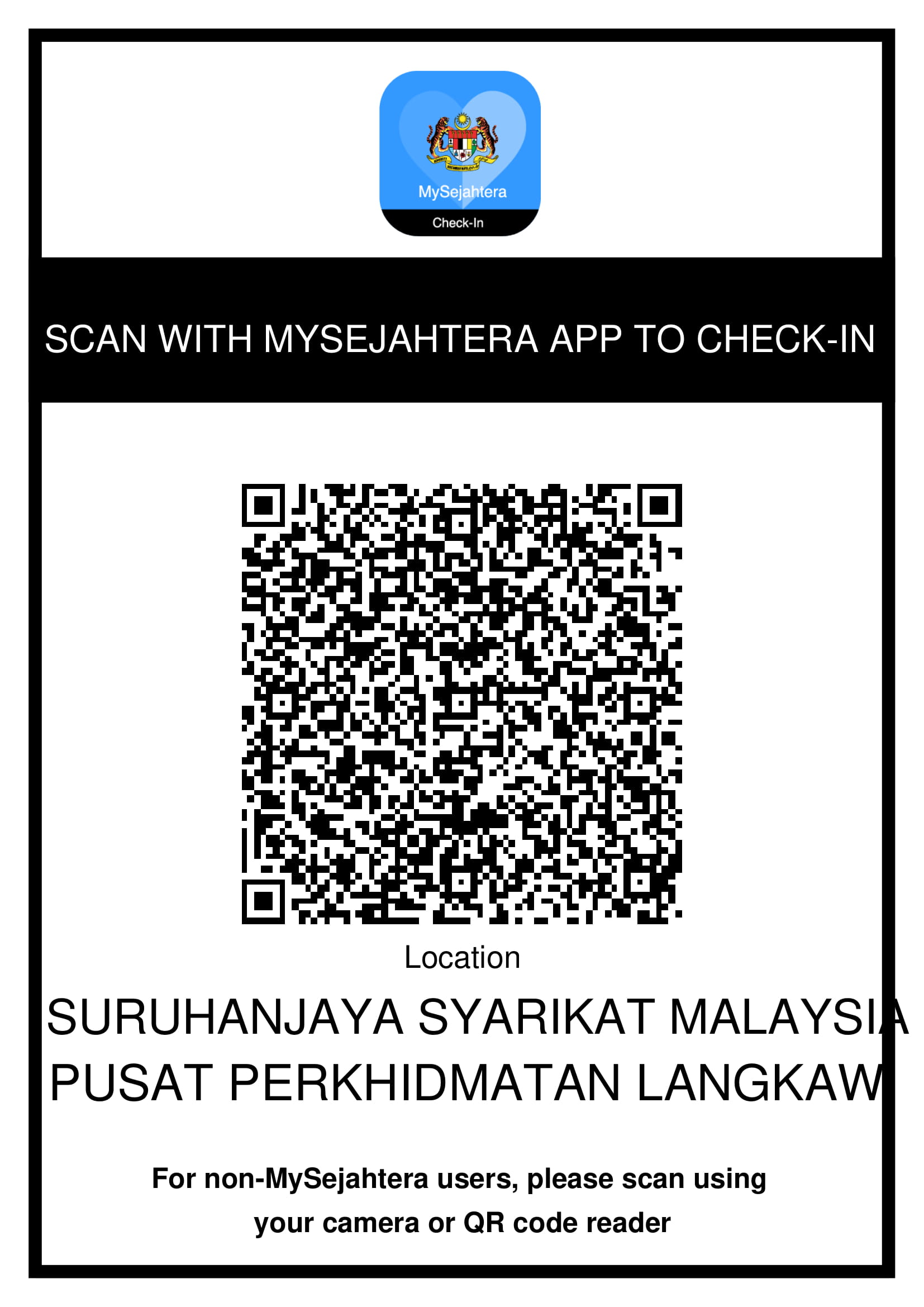 Mysejahtera oren status Tak perlu